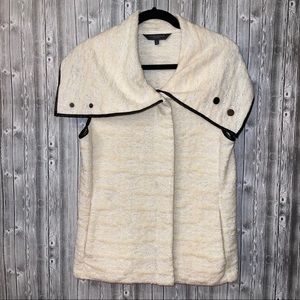 Waverly Gray - Size Large - Cream - Vest| Fall Jacket | Winter Jacket